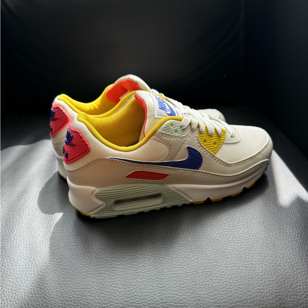 Nike Athletic Shoes - Cream, Blue, Yellow, Pink